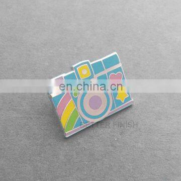 China manufacturers custom hard badge enamel lapel pin