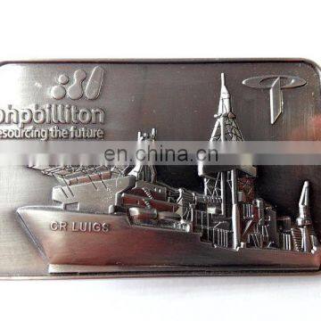 Wholesale custom belt buckle as souvenir