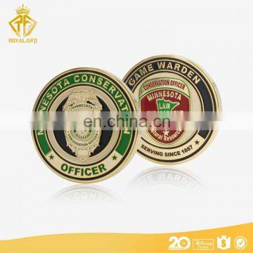 Custom Two Side Design Military Coin For Minnesota