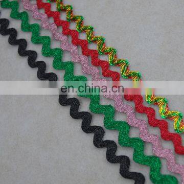 Wholesale Custom Wavy Lurex Ribbon Tape photo-2