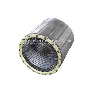 Silicon steel lamination iron core electric motor generator rotor stator core