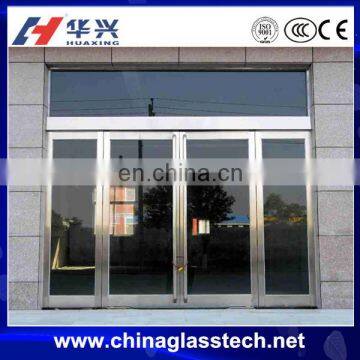 Size customized powder coated aluminum frame glass garage door prices