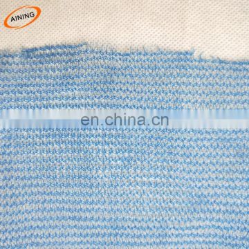 Strong plastic sheets covers scaffolding safety net