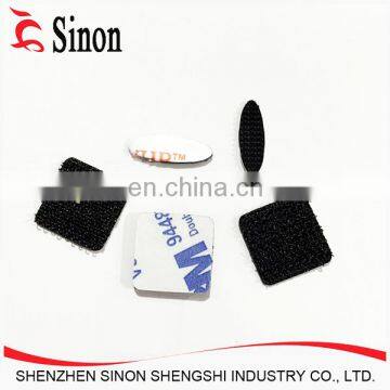 Square mouth shape dot Coin Shape hook and loop in roll