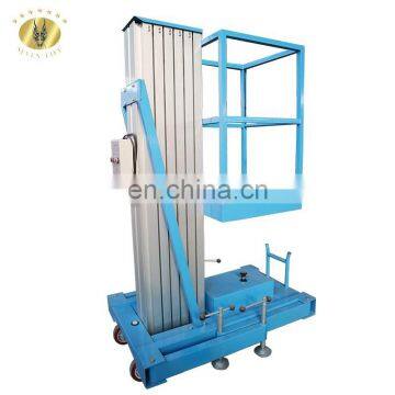 7LSJLI Jinan SevenLift 100kg portable lift mast cylinder hydraulic work platform