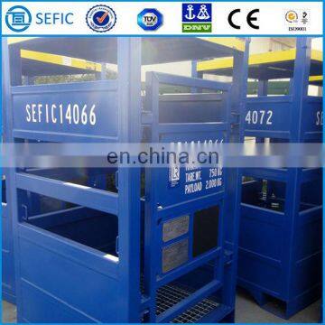 2015 Newest Low Price High Pressure Seamless Steel Oxygen, Nitrogen, Argon Gas Cylinder DNV Offshore Container photo-5