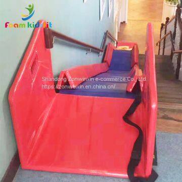 Indoor Kids Soft Play Sponge Foam the Safest Big Folding Slide photo-4