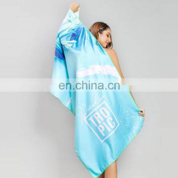 Printed Microfiber Towel Beach Microfiber Outdoor Sports Quick-drying Towel photo-4