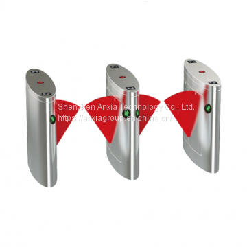 Card or coin operated access control system Flap turnstile gate