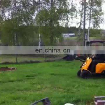 HYSOON modern agricultural mini wheel loader with lots of attachments