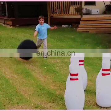 giant lane human penguin inflatable set all bowling game