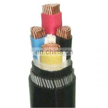 YJV22 Steel taped armored copper PVC cable XLPE Cross-linked polyethylene insulated power cable