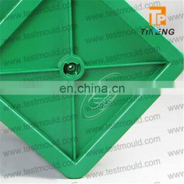 Blue Black and Green Color 100mm Plastic Concrete Cube Test Mould photo-2