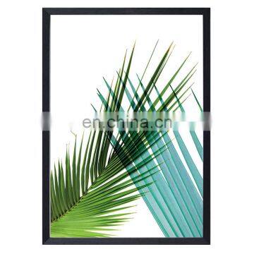 decorative picture Modern and fashionable household decoration classical greenery glass painting Hot ink printing