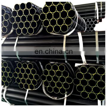 MS carbon steel pipe standard length erw welded carbon steel round pipe and tubes