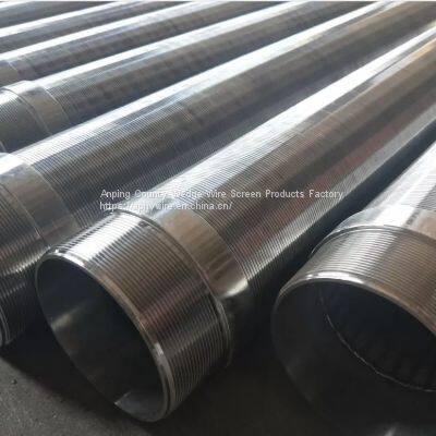 v wire slit screen tube