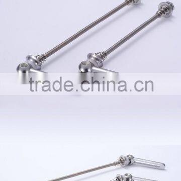 bicycle rear quick release /cnc titanium skewer/cycling skewer