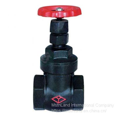 Mstnland CAST IRON INTERNAL THREAD NON-RISING STEM GATE VALVE