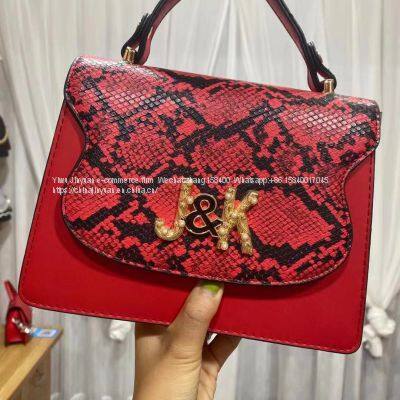 2021 Trendy Fashion Snake Skin Crossbody Bag Famous Brand Women Purses Designer Myanmar Handbag for Women photo-5