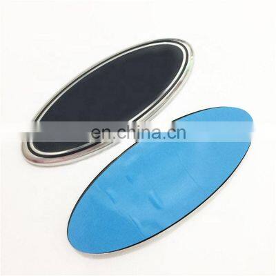 7 Inch 180mm Plastic Aluminum Car Rear Trunk Custom Oval Tailgate Badge Emblem Sticker For F150