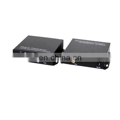 Manufacture 4 Channel Way PCM Telephone Fiber Media Converter