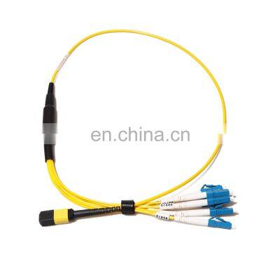 8/12/24 Core MPO/MTP OM3/OM4 Breakout Harnesses Cable MPO to LC Fiber Optic Patch Cord photo-5