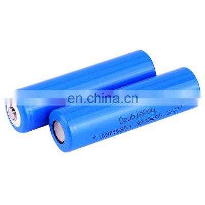 High quality 18650 3000mAh rechargeable battery 3.7v li-ion cell battery