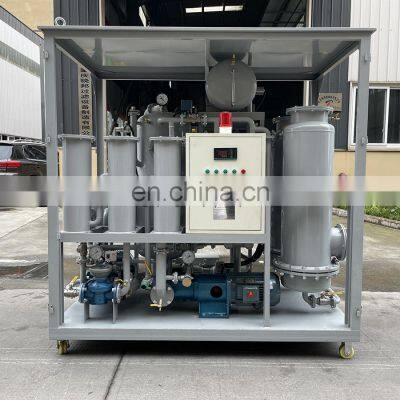 Ultra High Vacuum Transformer Oil Filtering Plant 6000LPH Insulation Oil Filtration Machine photo-5