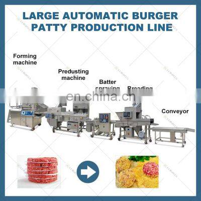 Hamburger Meat Pie Forming Machine / Bakemeat Processing Line photo-2