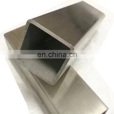 Factory price per ton ss tube 304 stainless steel square tube