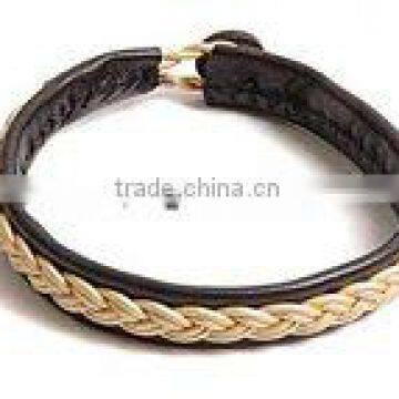 Genuine Bracelet With Leather