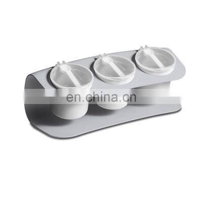 Plastic Spice Organizer Seasoning Box Set Kitchen Spices Organizer Jars Storage Container