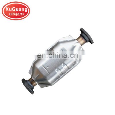 XUGUANG second part exhaust high performance car catalytic converter for Mitsubishi Leopaard heijingang v6