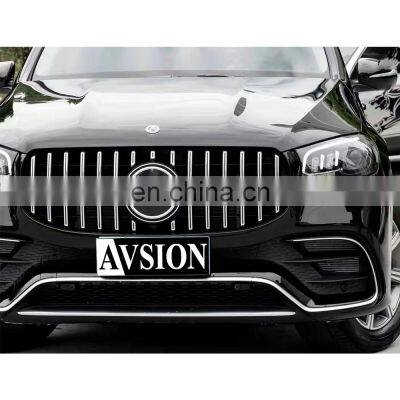 Auto Accessories bumpers for benz GLS X167 2020 year upgrade GLS63 AMG model with grille front bumper rear bumper rear diffuser