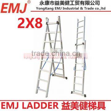 2 Section extension ladder 2X8