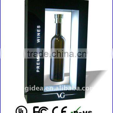 China supplier magnetic floating bottle display and levitating display