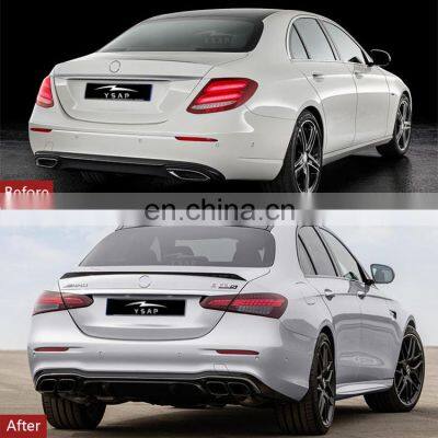 NEW High Quality Auto Body Parts Facelidt Body Kit for 16 E Class W213 Upgrade to 2022 E63 1:1 Kit