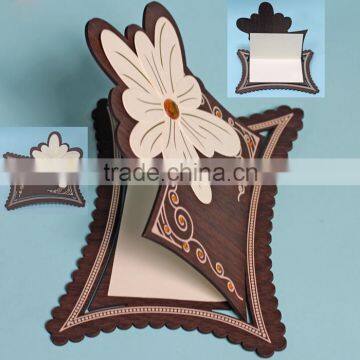 Ideal Elegant Wooden Wedding Invitation With Handbag 2016