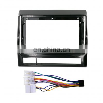 Car CD Stereo Radio Facia Fascia Surround Adaptor Plate Panel Car Radio DVD Face Frame Fascia Dash Panel Frame With Cables