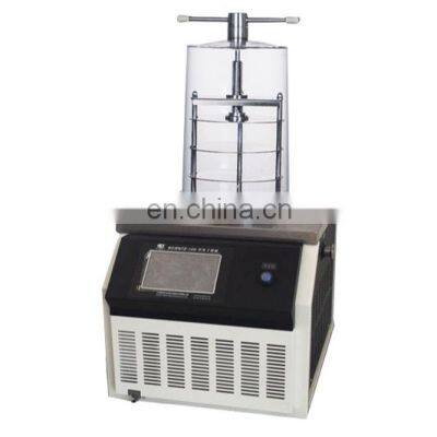 Laboratory Mini Desktop Top Press Freeze Dryer