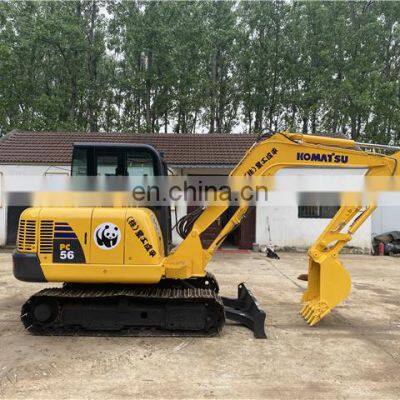 High quality used komatsu pc56 excavator , Komatsu original pc50 pc55 pc56 digger , Komatsu excavator for sale