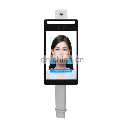 Face Temperature Measure Access Control F2-TH for Turnstile Face Recognition Temperature Measurement Thermal Image