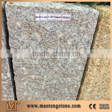 100x25x10 Granite Light Dark Grey Palisade Garden Stone