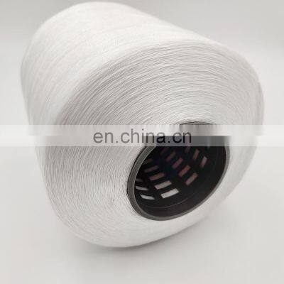 High Tenacity Recycled Raw White 100% Polyester Nylon 6 Nylon 66 Bonded Sewing Thread for Sports Clothes 150D photo-3