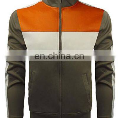 Custom Track Suit 100% Polyester Tracksuit for Men Slim Fit Wholesale Sweatsuit In Cheap Price photo-2