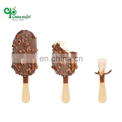 Yada Biodegradable Disposable 94mm Birch Wooden Small Spoon Wooden Ice Cream Spoon photo-5