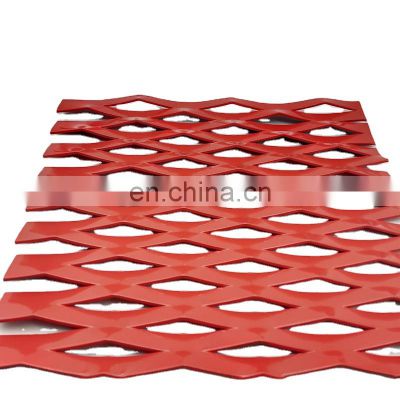 Factory direct sale galvanized steel customized expanded metal mesh