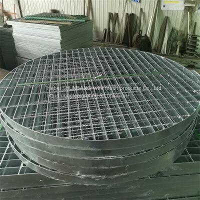 Shunbang spot hot-dip galvanized ditch cover plate platform step plate steel grating heavy profiled grid ditch cover plate