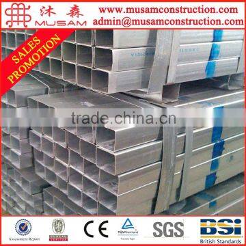 ASTM A53 galvanized rectangular steel tube price