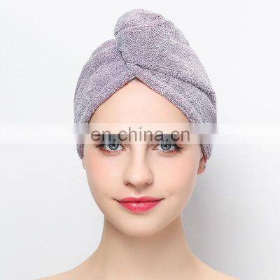 2022 Ladies Turban Bath Soft Womens Custom Quick 100% Salon Dry Large Bamboo Microfiber Hair Towel